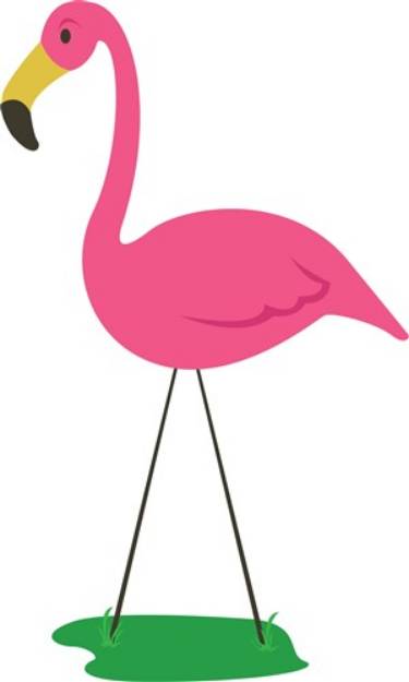 Picture of Flamingo Bird SVG File