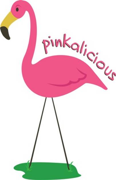 Picture of Pinkalicious Flamingo SVG File