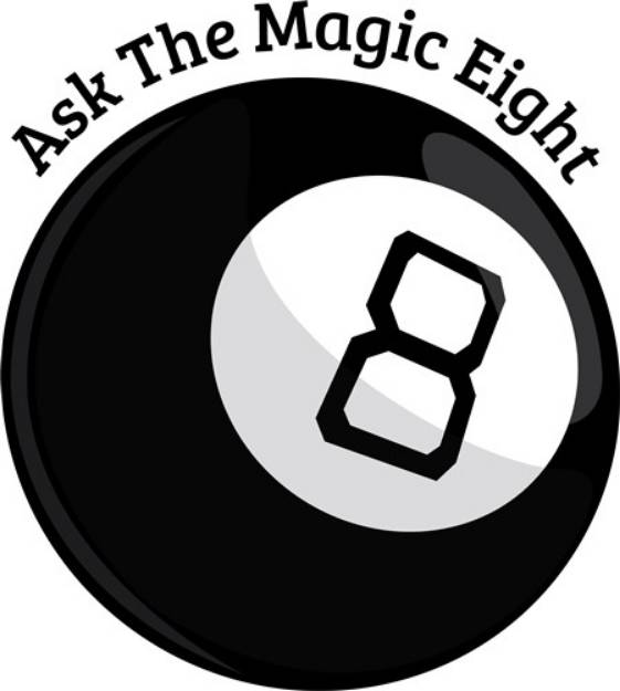 Picture of Magic Eight SVG File