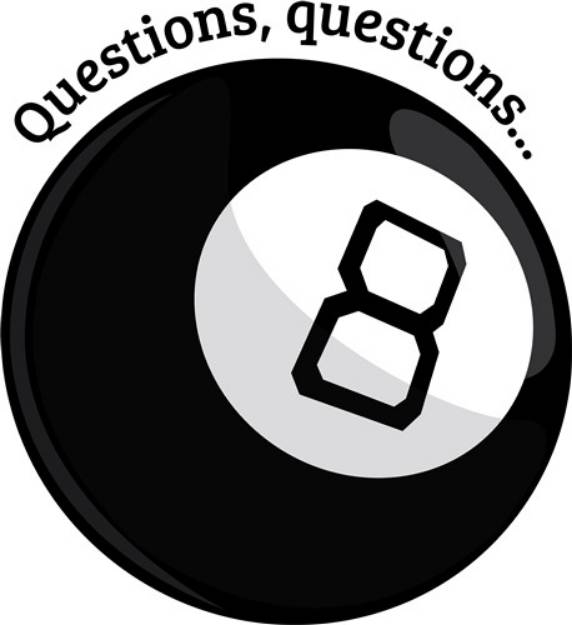 Picture of Questions, Questions... SVG File