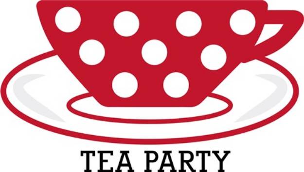 Picture of Tea Party SVG File