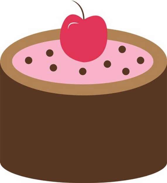 Picture of Cherry Cake SVG File