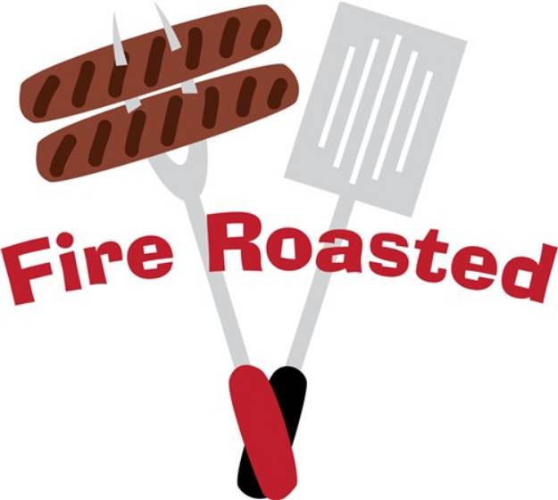 Picture of Fire Roasted SVG File