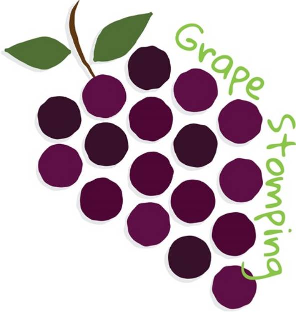 Picture of Grape Stomping SVG File