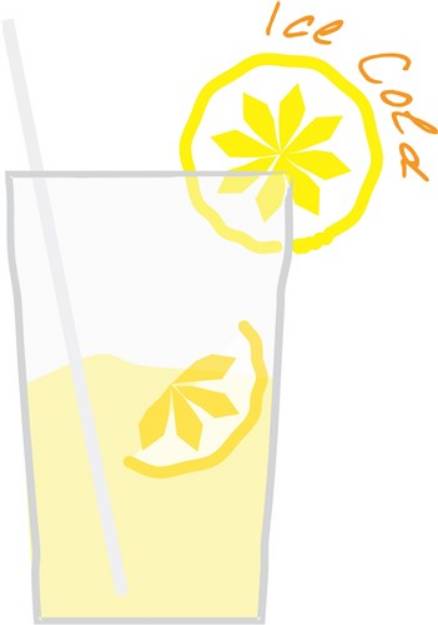 Picture of Ice Cold Lemonade SVG File
