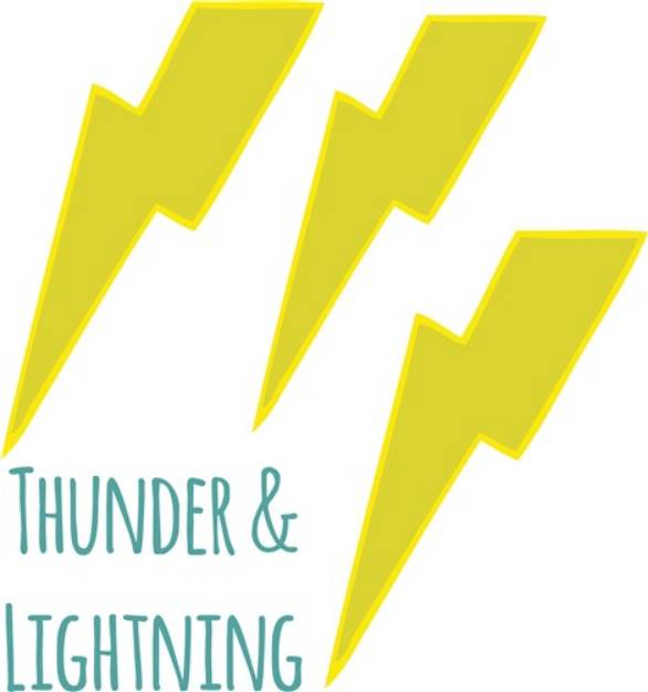Picture of Thunder & Lightning SVG File