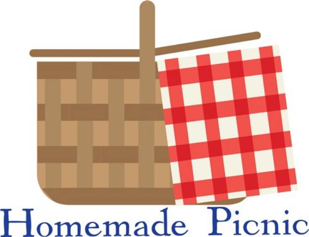 Picture of Homemade Picnic SVG File