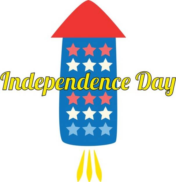 Picture of Independence Day SVG File