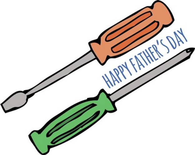 Picture of Happy Fathers Day SVG File