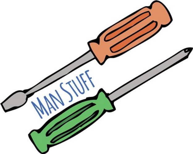 Picture of Man Stuff SVG File