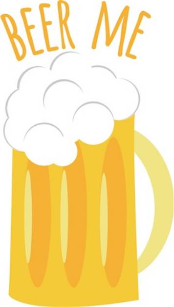 Picture of Beer Me SVG File