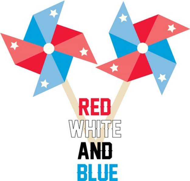 Picture of Red White & Blue SVG File