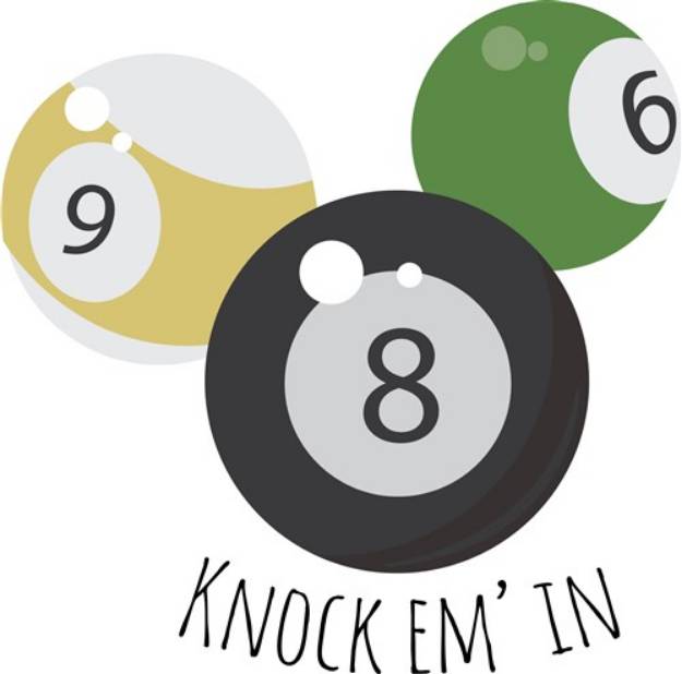 Picture of Knock Em In SVG File