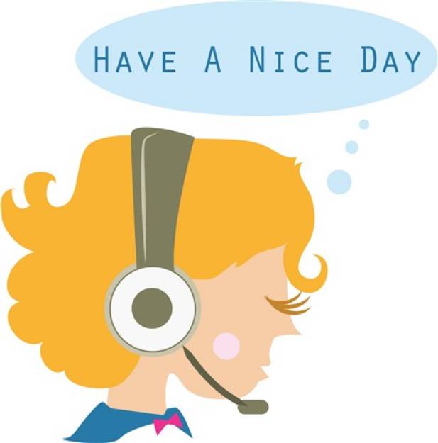 Picture of Have A Nice Day SVG File