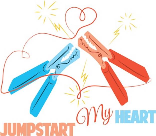 Picture of Jumpstart My Heart SVG File