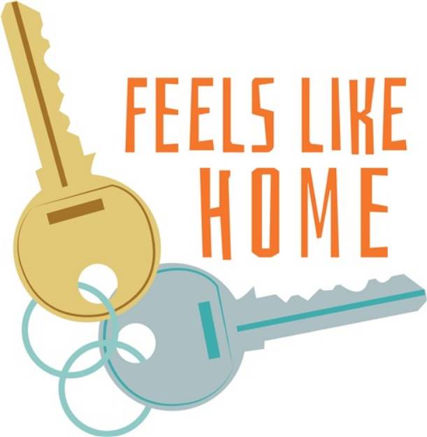 Picture of Feels Like Home SVG File