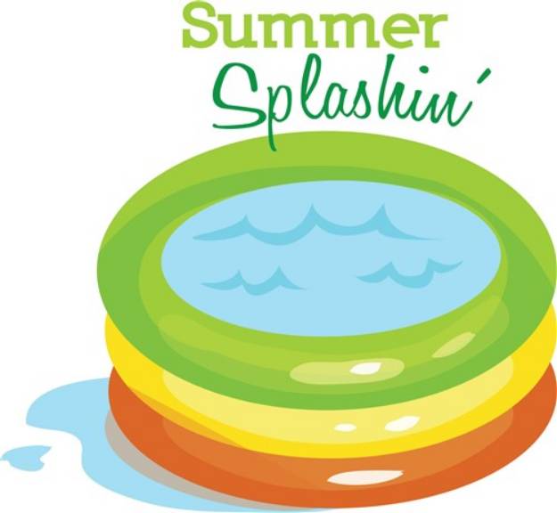 Picture of Summer Splashin SVG File