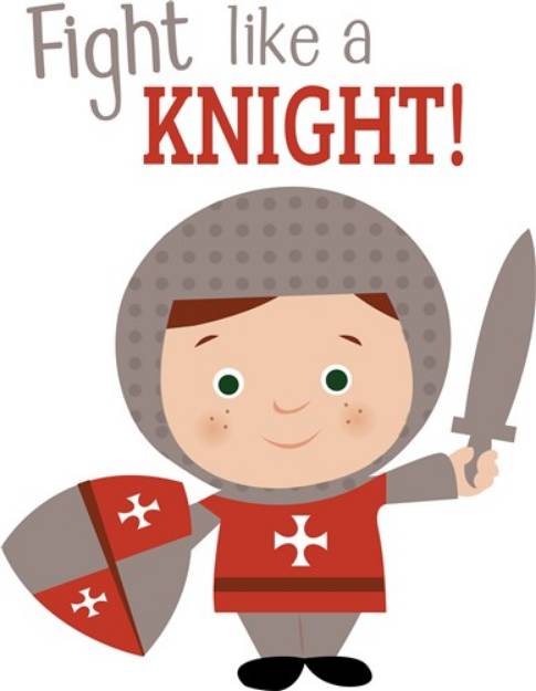Picture of Fight Like Knight SVG File