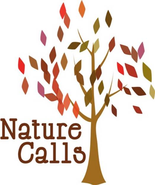 Picture of Nature Calls SVG File