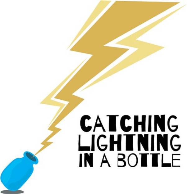 Picture of Catching Lightning SVG File