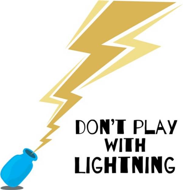 Picture of Play With Lightning SVG File