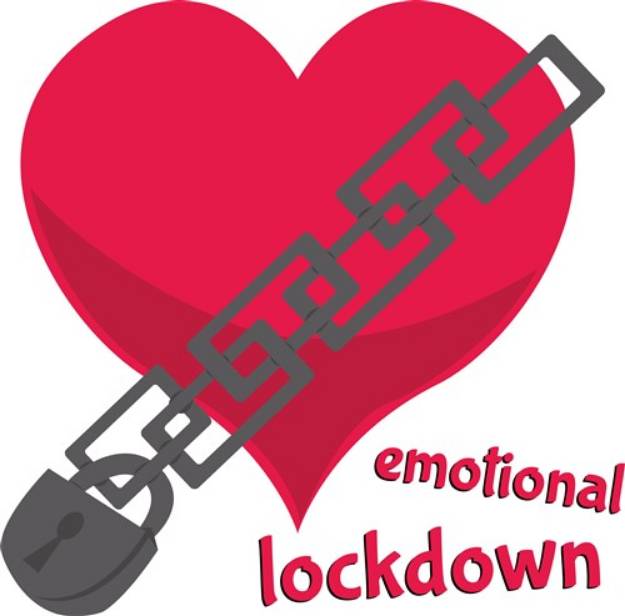 Picture of Emotional Lockdown SVG File