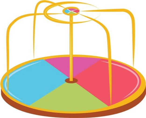 Picture of Merry Go Round SVG File