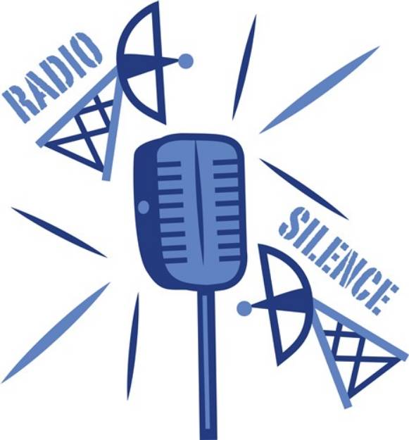 Picture of Radio Silence SVG File