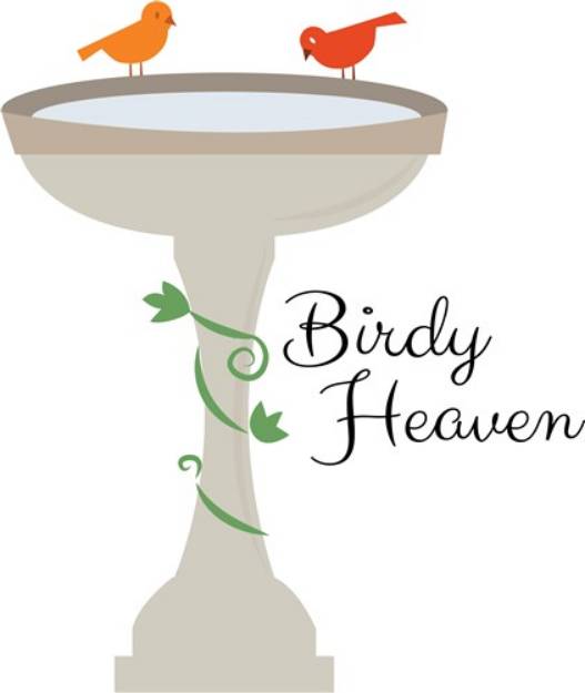 Picture of Birdy Heaven SVG File