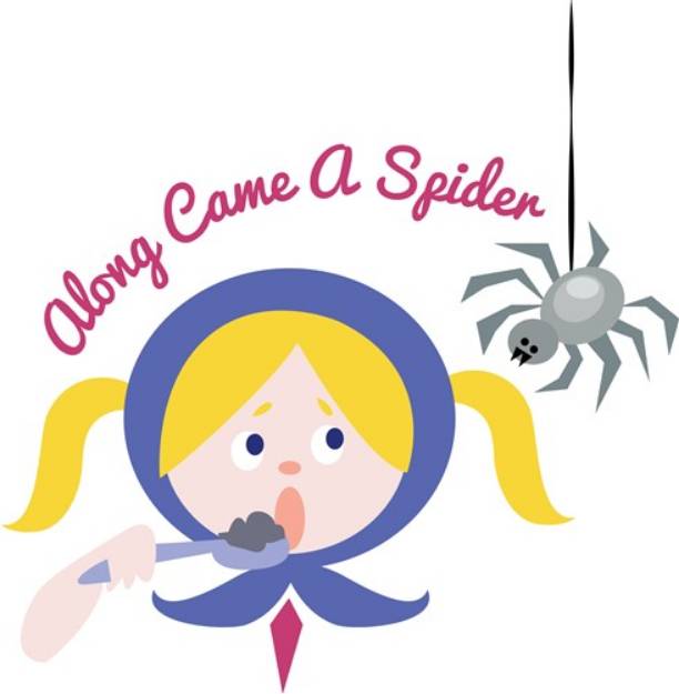 Picture of Along Came Spider SVG File