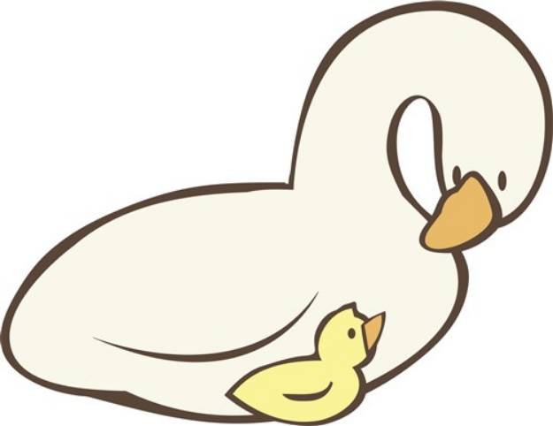 Picture of Mother Goose SVG File
