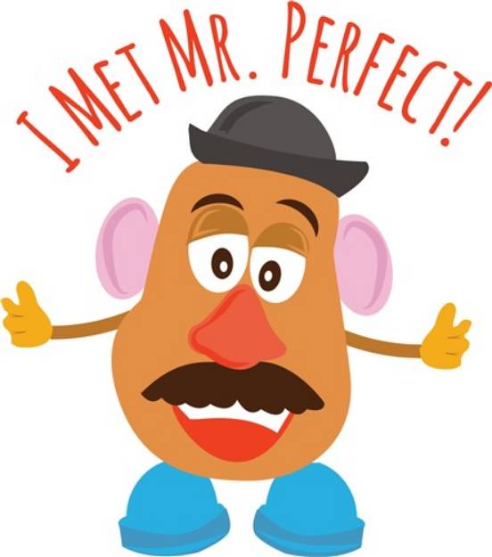 Picture of Mr Perfect SVG File