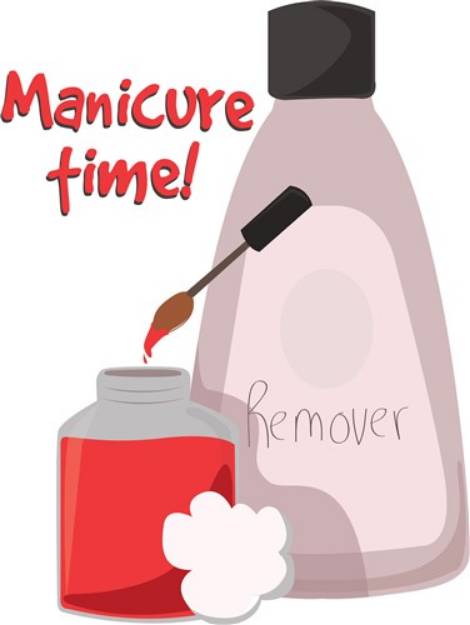 Picture of Manicure Time SVG File