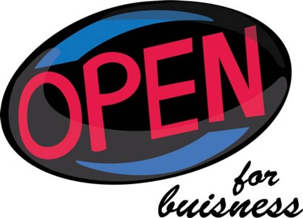 Picture of Open For Business SVG File