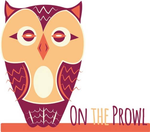 Picture of On The Prowl SVG File