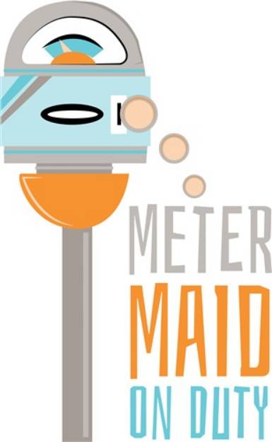 Picture of Meter Maid SVG File