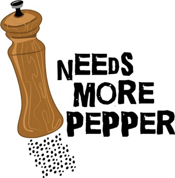 Picture of Needs More Pepper SVG File