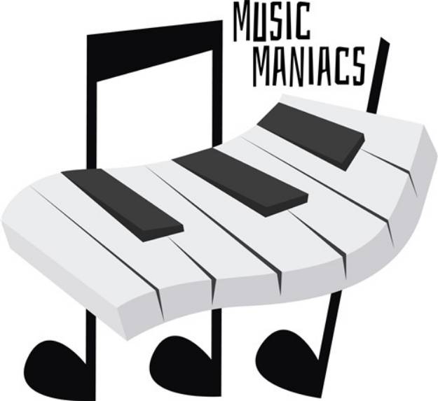 Picture of Music Maniacs SVG File
