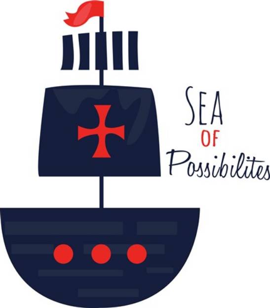 Picture of Sea Of Possibilities SVG File