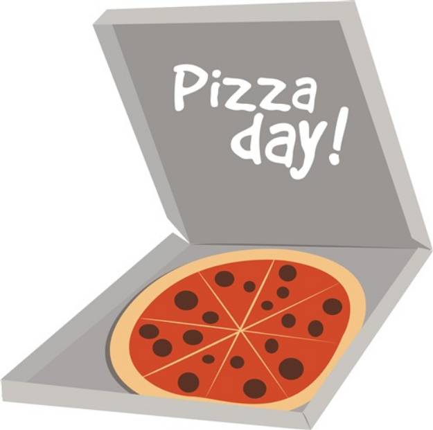 Picture of Pizza Day SVG File