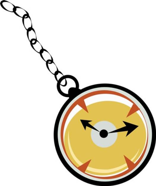 Picture of Pocket Watch SVG File