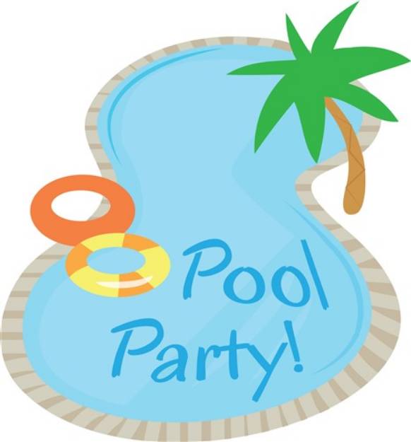 Picture of Pool Party SVG File