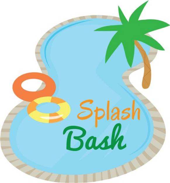 Picture of Splash Bash SVG File