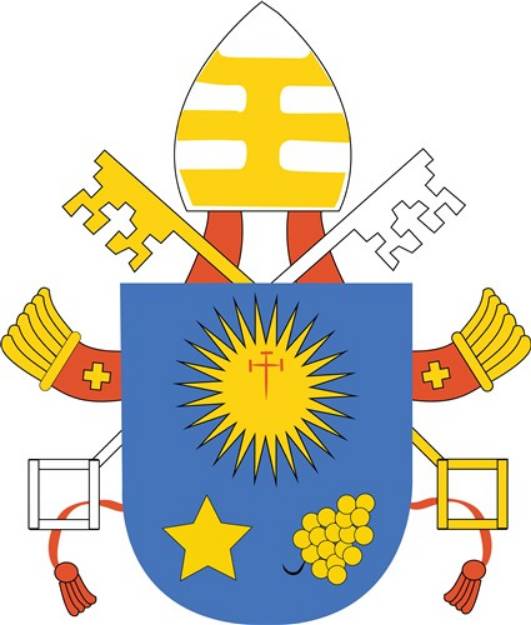 Picture of Pope Francis Heraldry SVG File