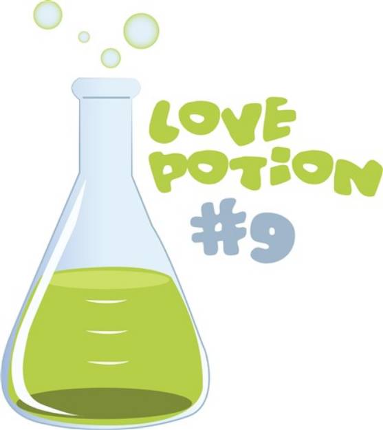 Picture of Love Potion #9 SVG File