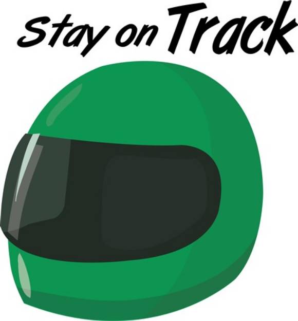 Picture of Stay On Track SVG File