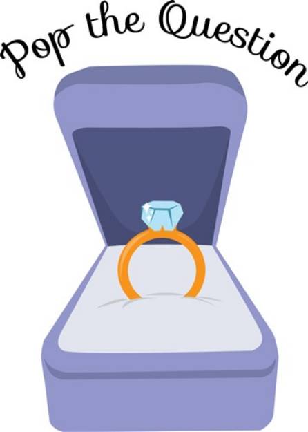 Picture of Pop The Question SVG File