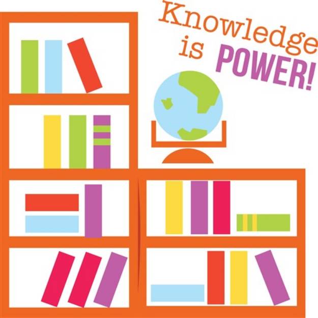 Picture of Knowledge Is Power SVG File