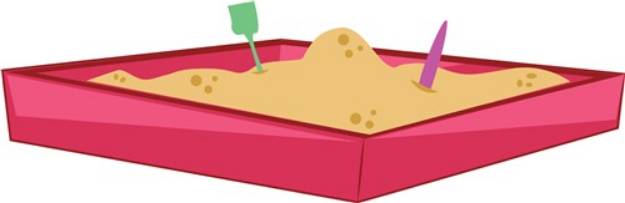 Picture of Sand Box SVG File