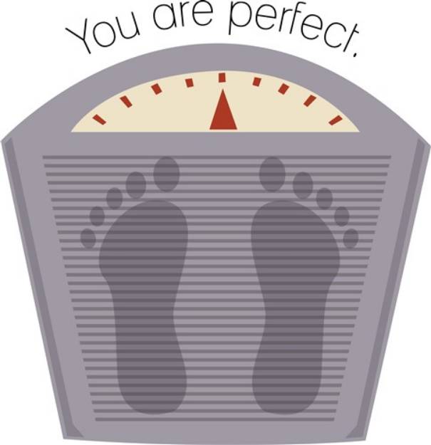 Picture of You Are Perfect SVG File